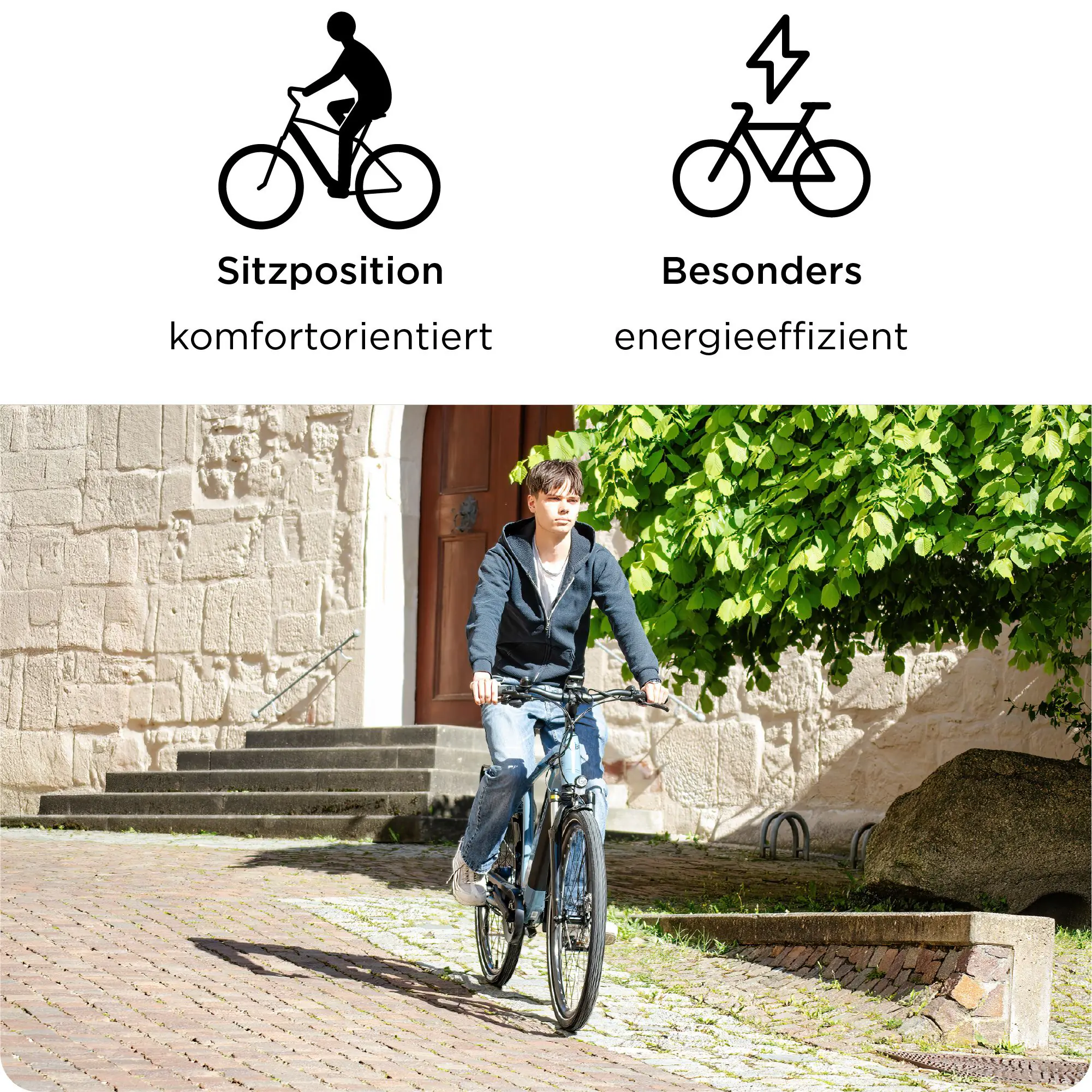 Zündapp E-Bike Z810 Trekking 28 Zoll 8-Gang 550 Wh dunkelgrün metallic