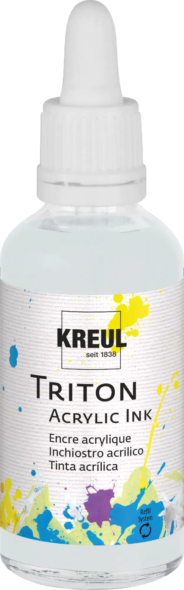 Kreul Triton Acrylic Ink silber 50 ml