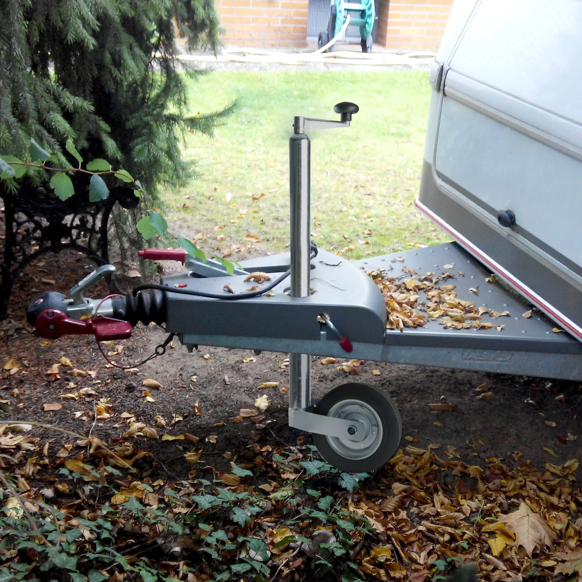 TrendLine Stützrad mit Kurbel universal