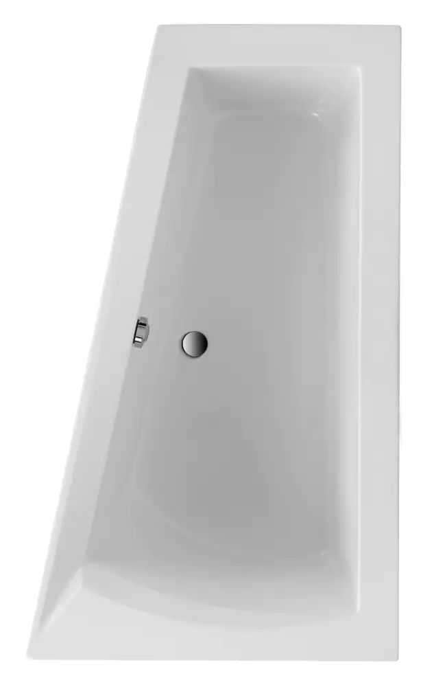 Ottofond Badewanne Galia I 160 x 100 x 67,5 cm, weiß, Modell A