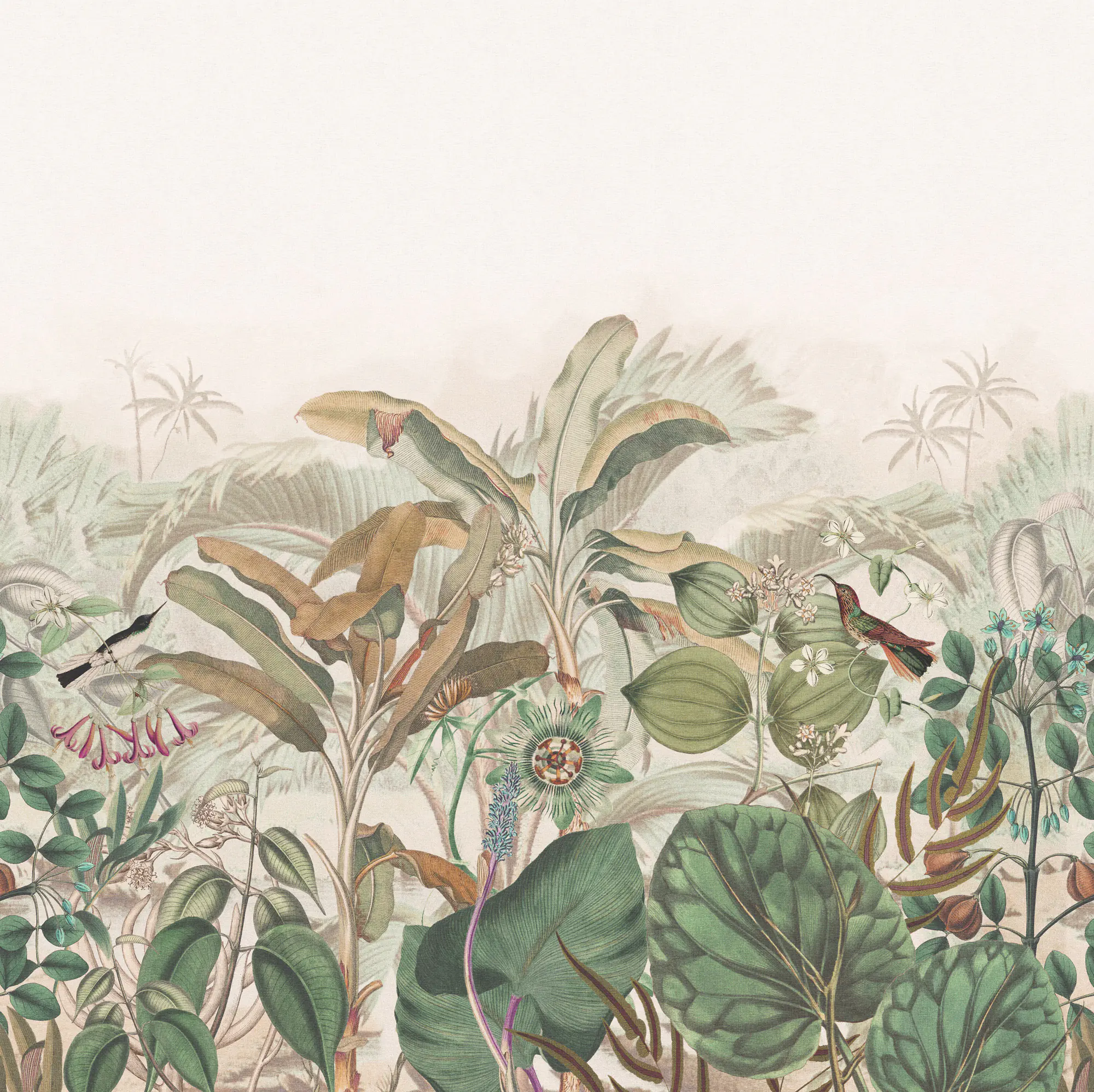 Rasch Vlies Fototapete 543674 Rot-Terra Muster & Motive 2,65 m x 2,65 m