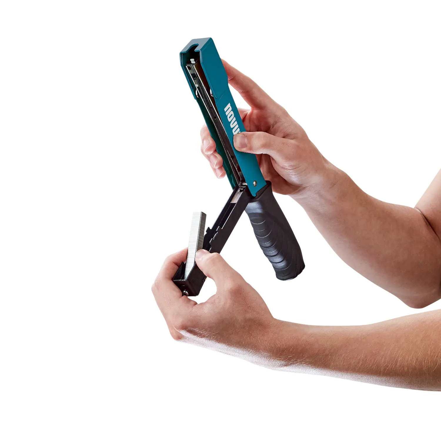 Novus Hammertacker J-033 Schlagtacker für Flachdrahtklammern 6-10 mm