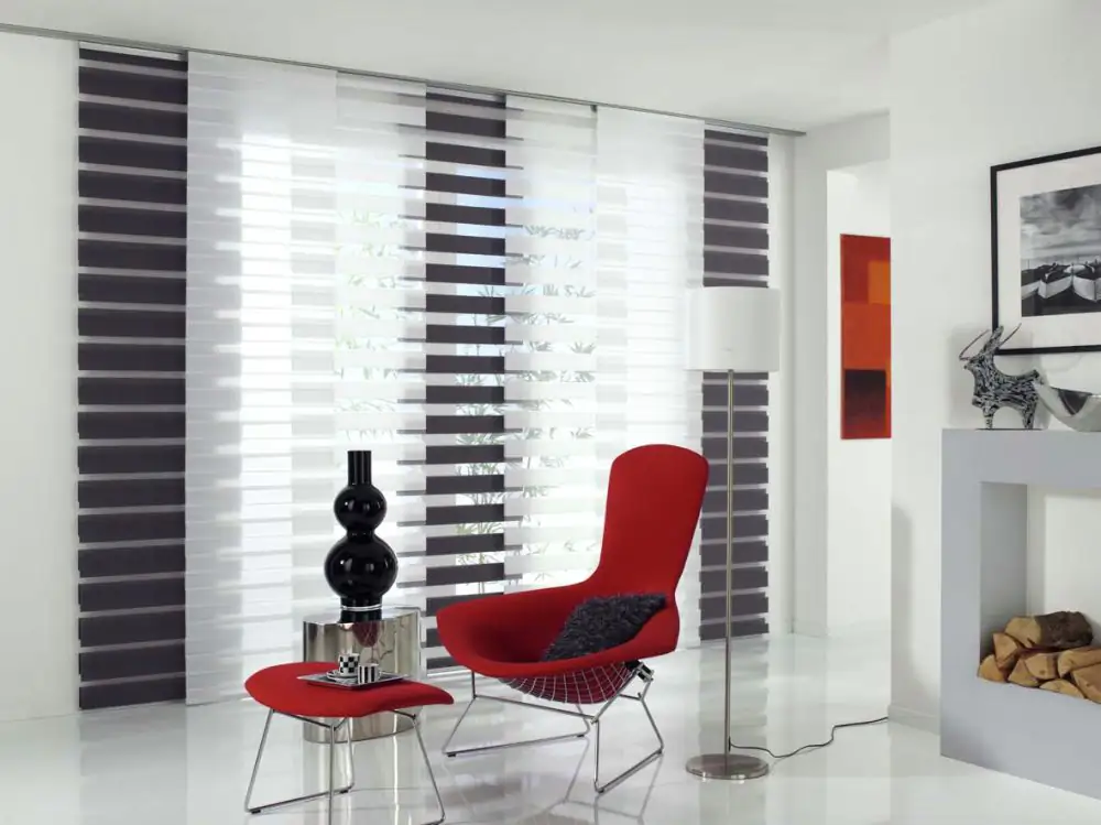 Gardinia Vorhangschiene 3-läufig - aluminium - 250 cm