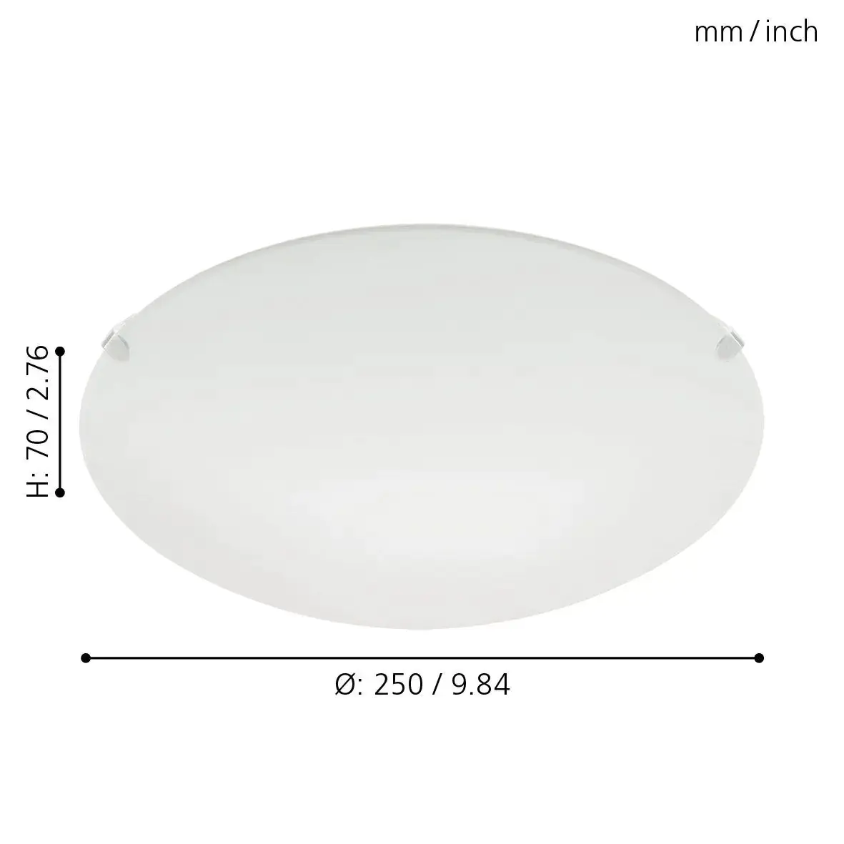 Eglo Deckenlampe Mars E27 max. 60W Weiss Eglo Deckenlampe Mars E27 max. 60W Weiss