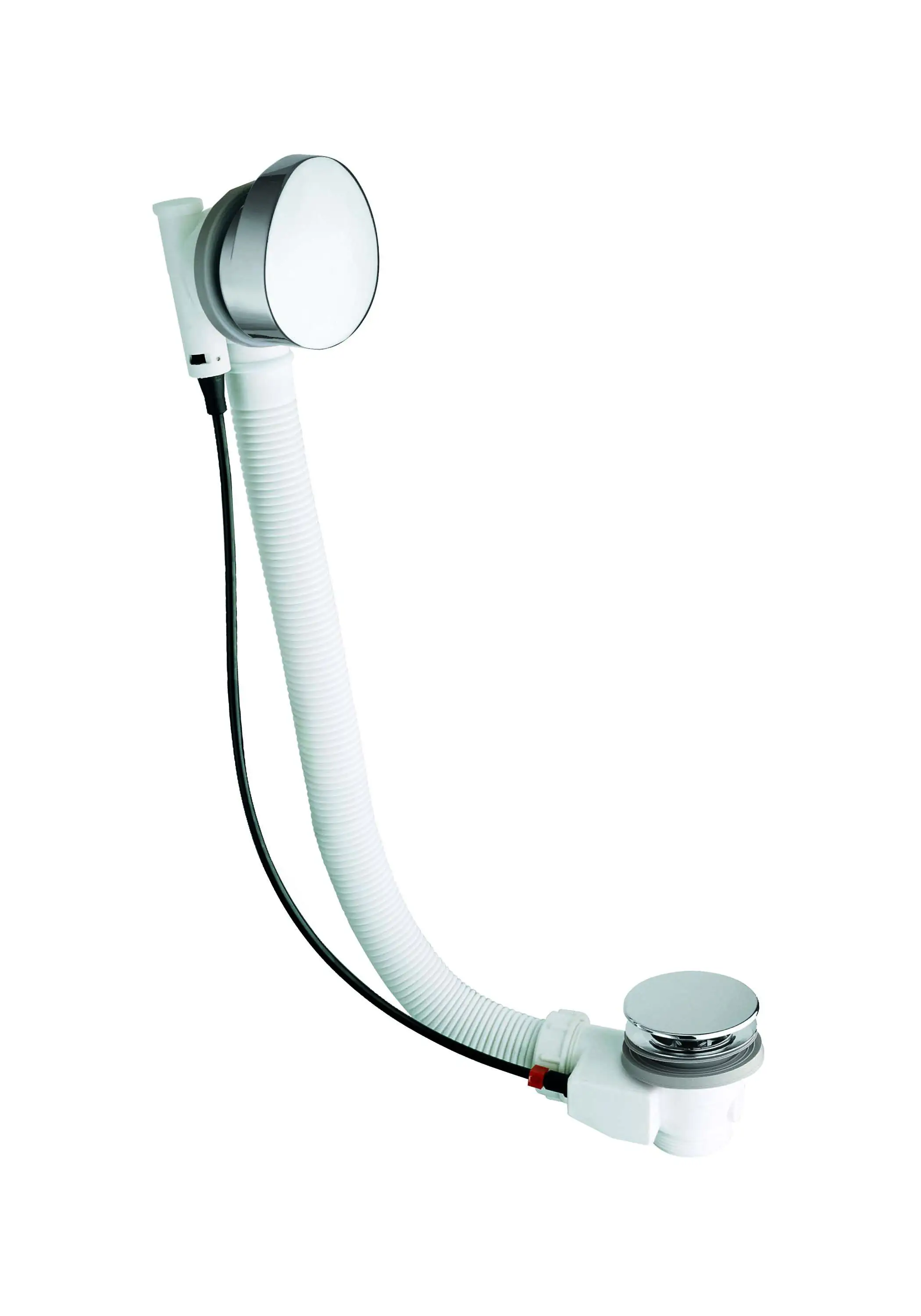 Ottofond Ab- und Überlaufgarnitur für Badewannen, mit Excentergarnitur für höheren Wasserstand