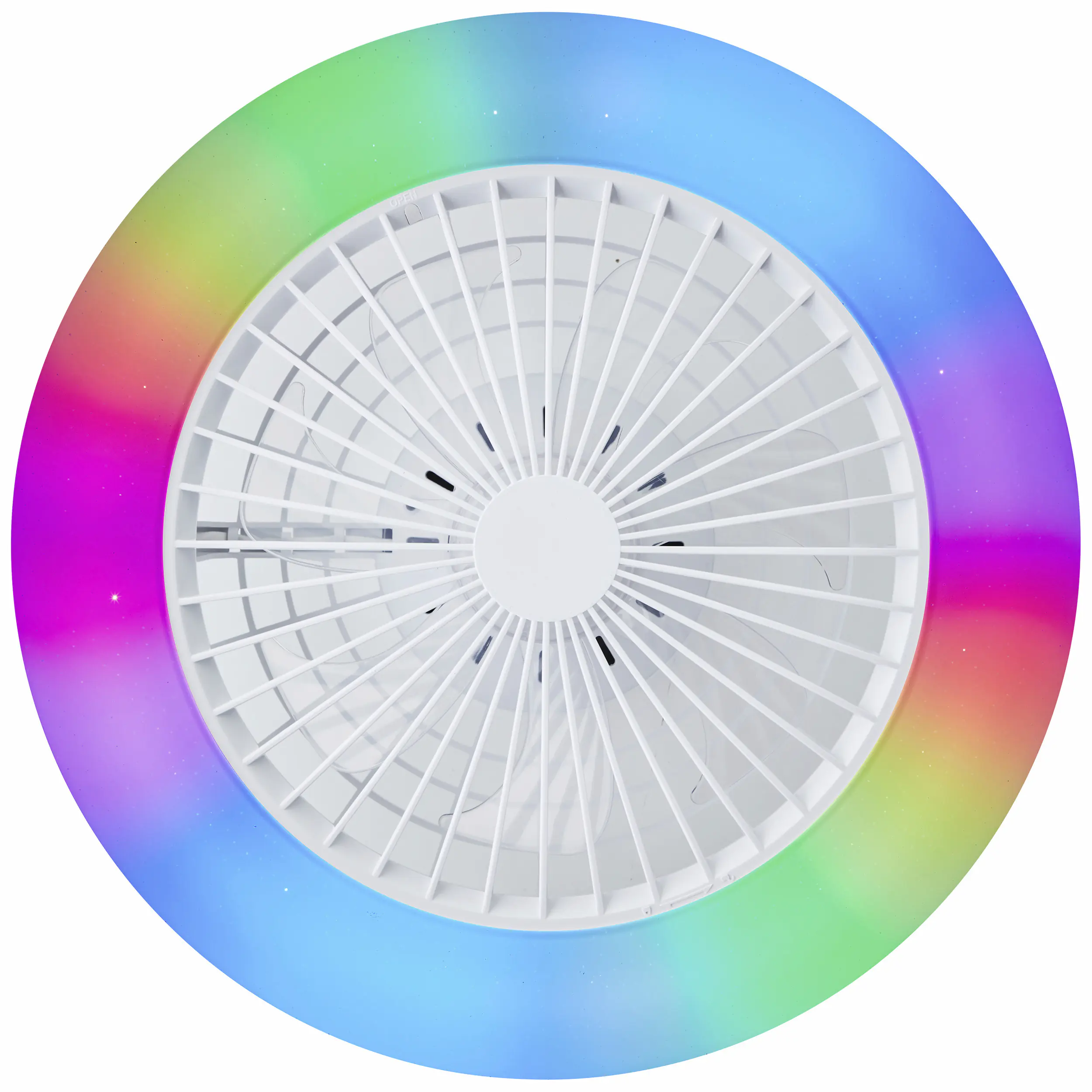 Brilliant LED Deckenleuchte mit Ventilator Salerno Ø 48,5 cm 40 W weiß Brilliant LED Deckenleuchte mit Ventilator Salerno Ø 48,5 cm 40 W weiß