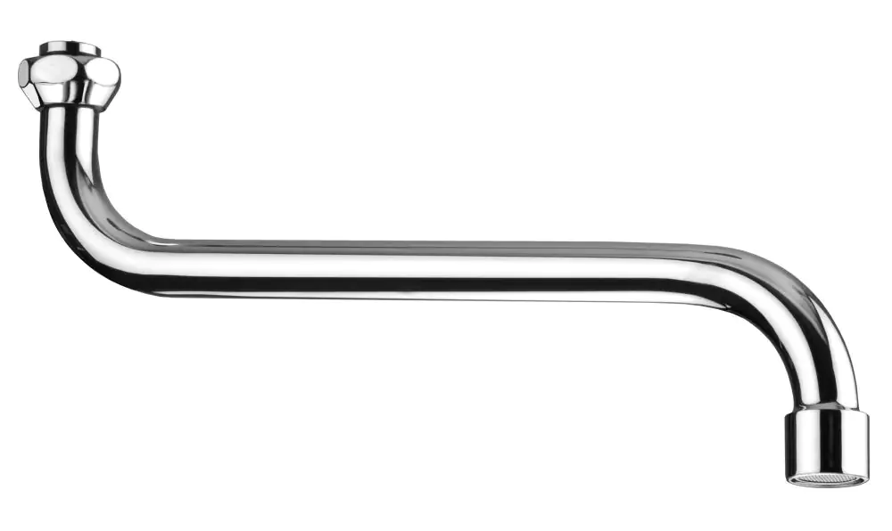 Cornat Rohrauslauf S-Form 25 cm verchromt