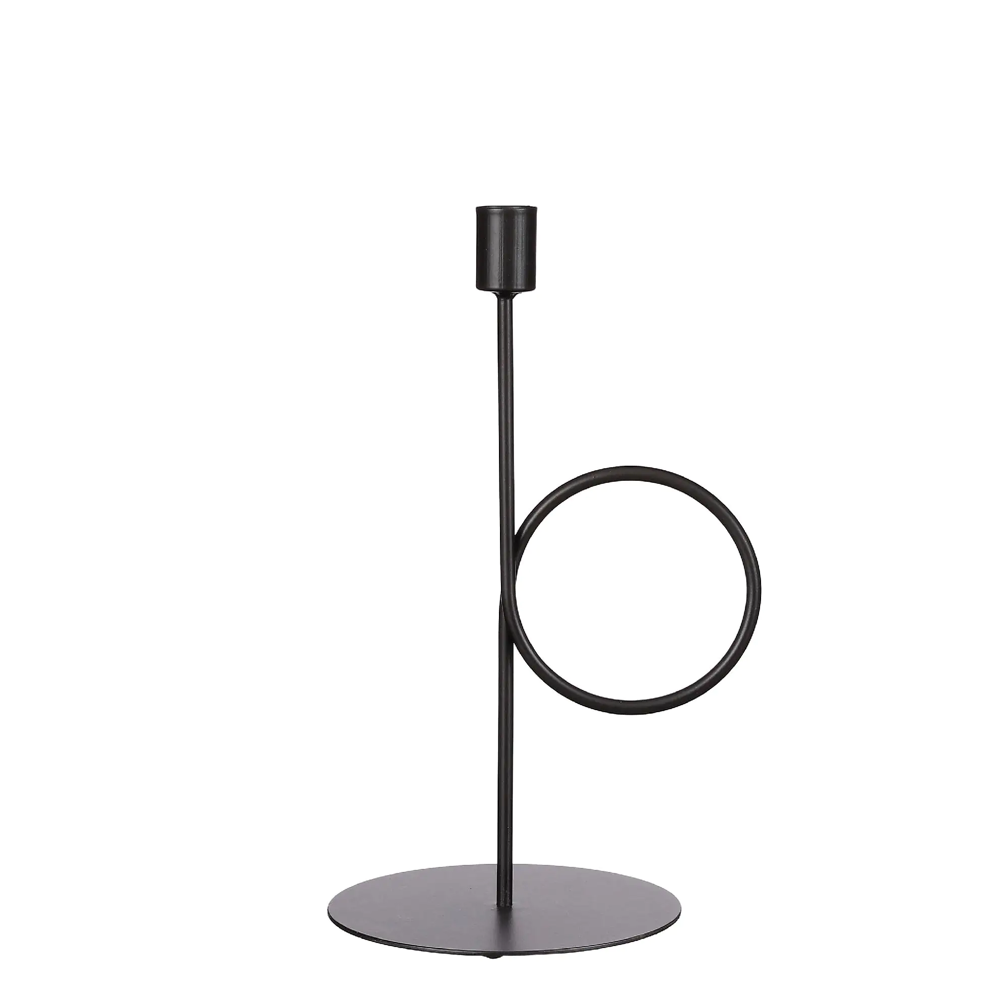 Mica Kerzenständer schwarz 28 cm