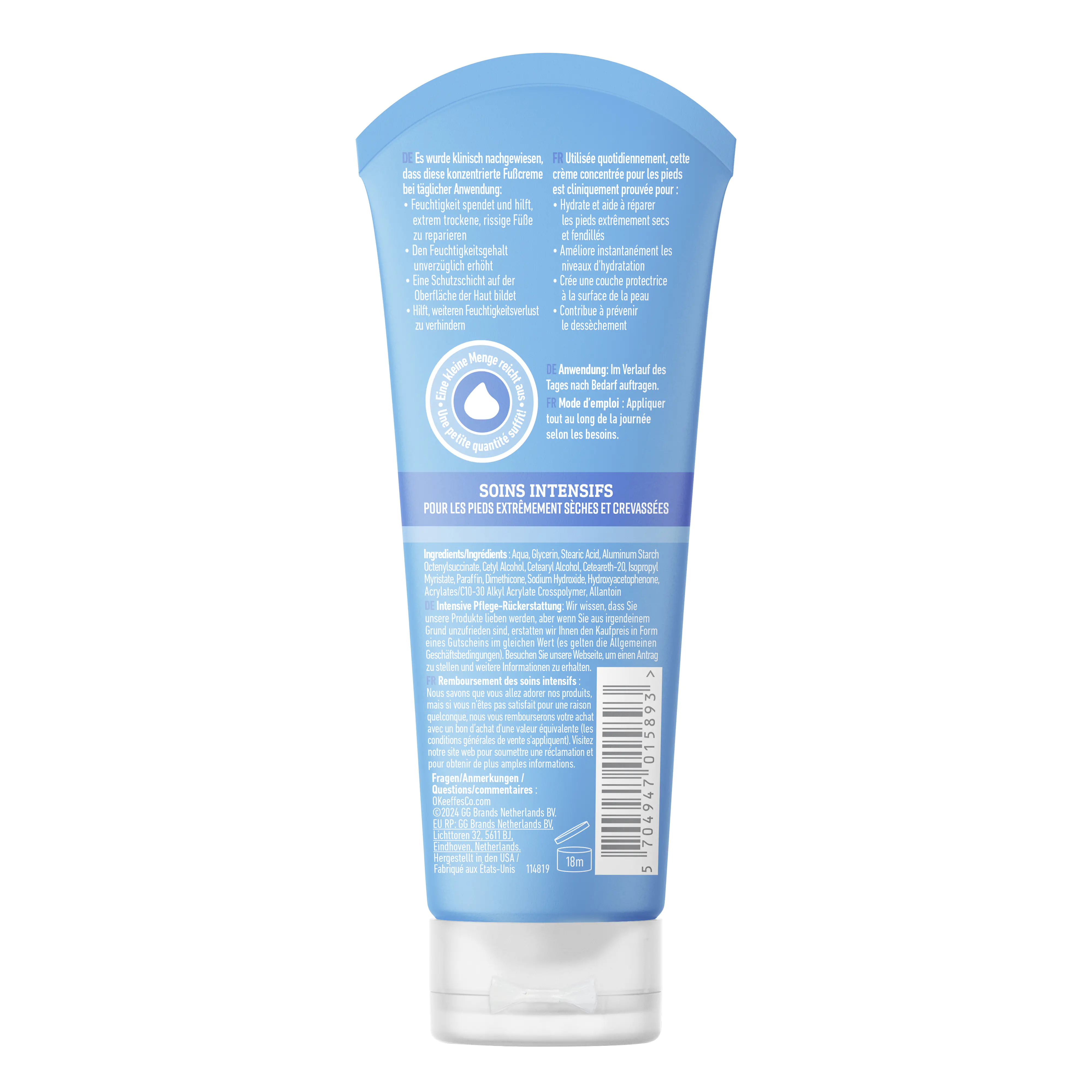 O`Keeffe`s Fußcreme Healthy Feet Tube 80 ml