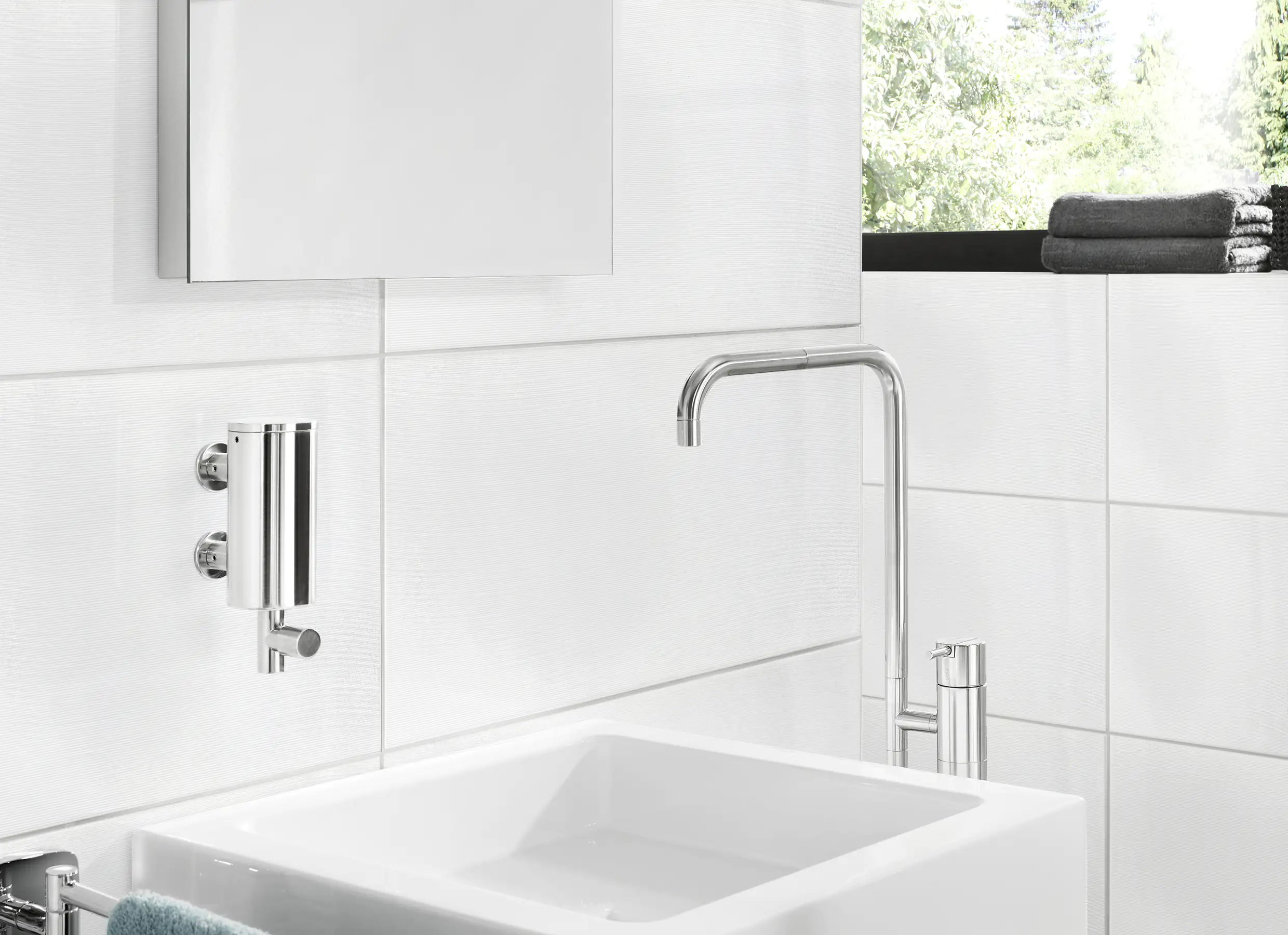 Wandfliese Silva 30 x 60 cm weiß glanz Wandfliese Silva 30 x 60 cm weiß glanz