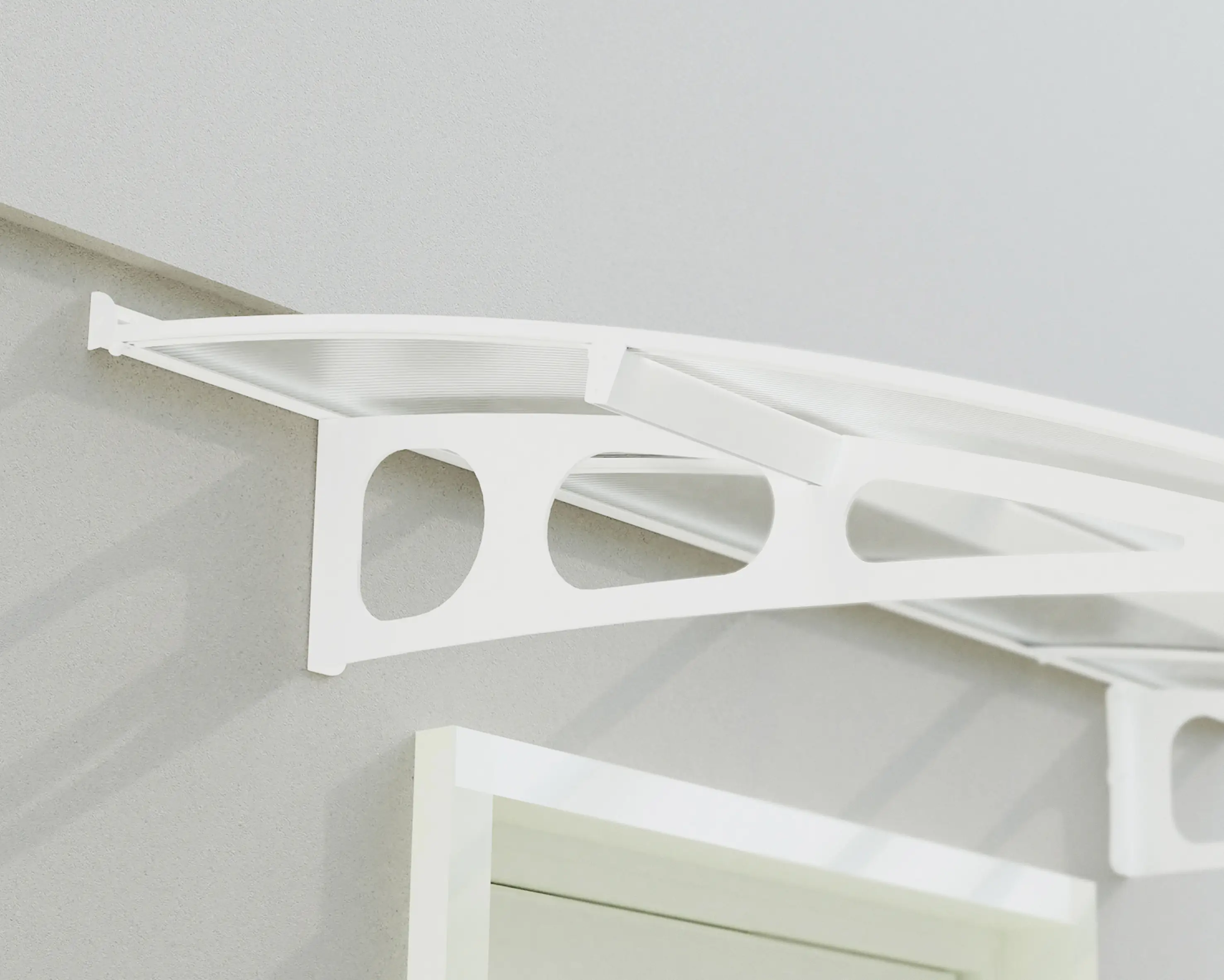 Canopia Vordach Bordeaux  670,5 x 139 cm weiß