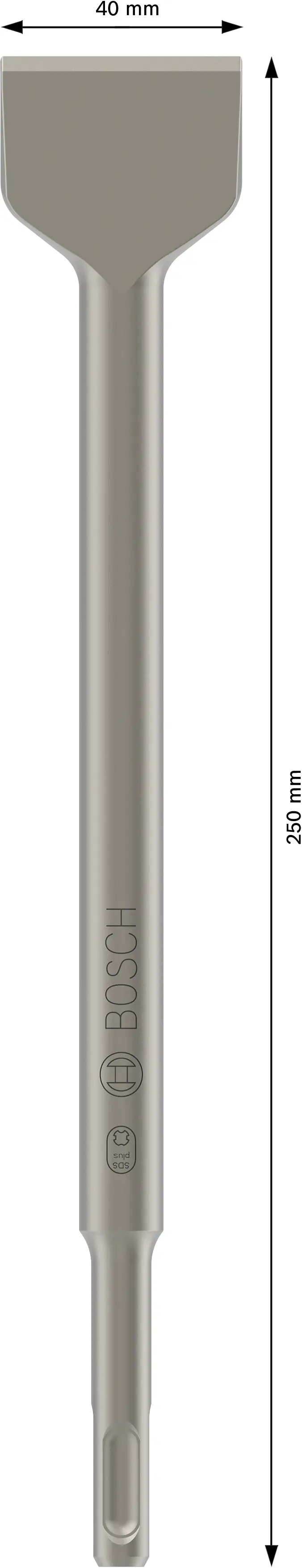 Bosch PRO SDS plus-4C Spatmeißel 40 x 250 mm