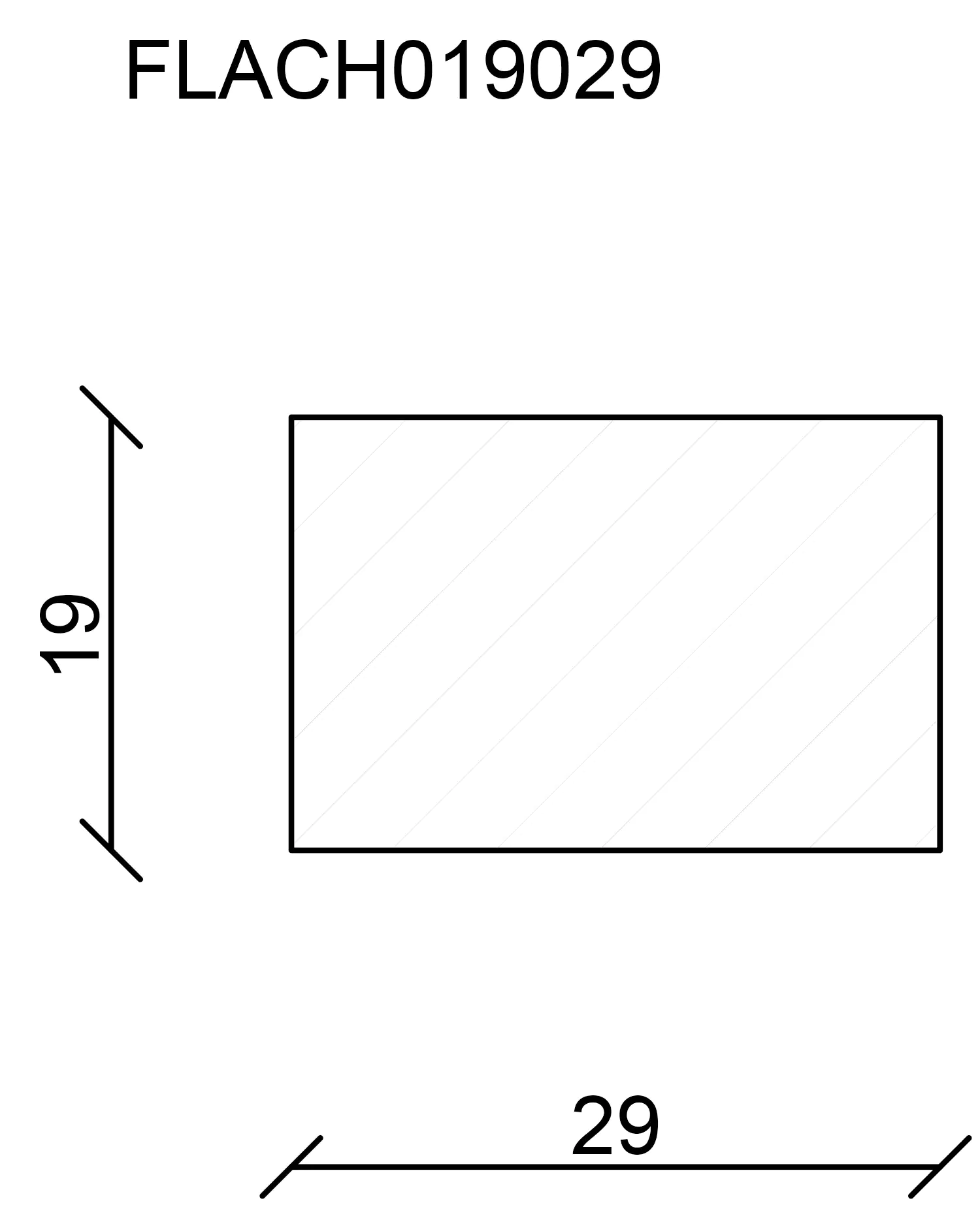 9003719875489_2146124 FN Neuhofer Flachleiste 100 cm 29 x 19 mm Fichte/Kiefer