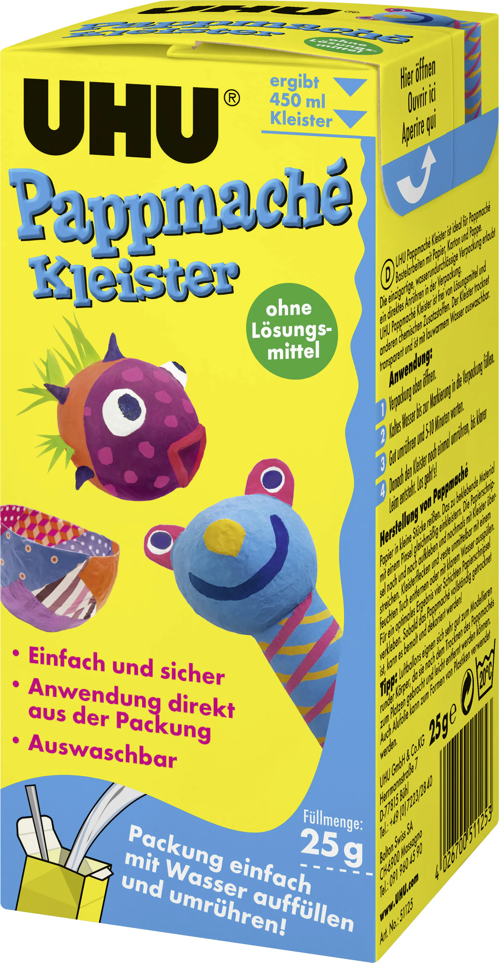 UHU Pappmaché Kleister