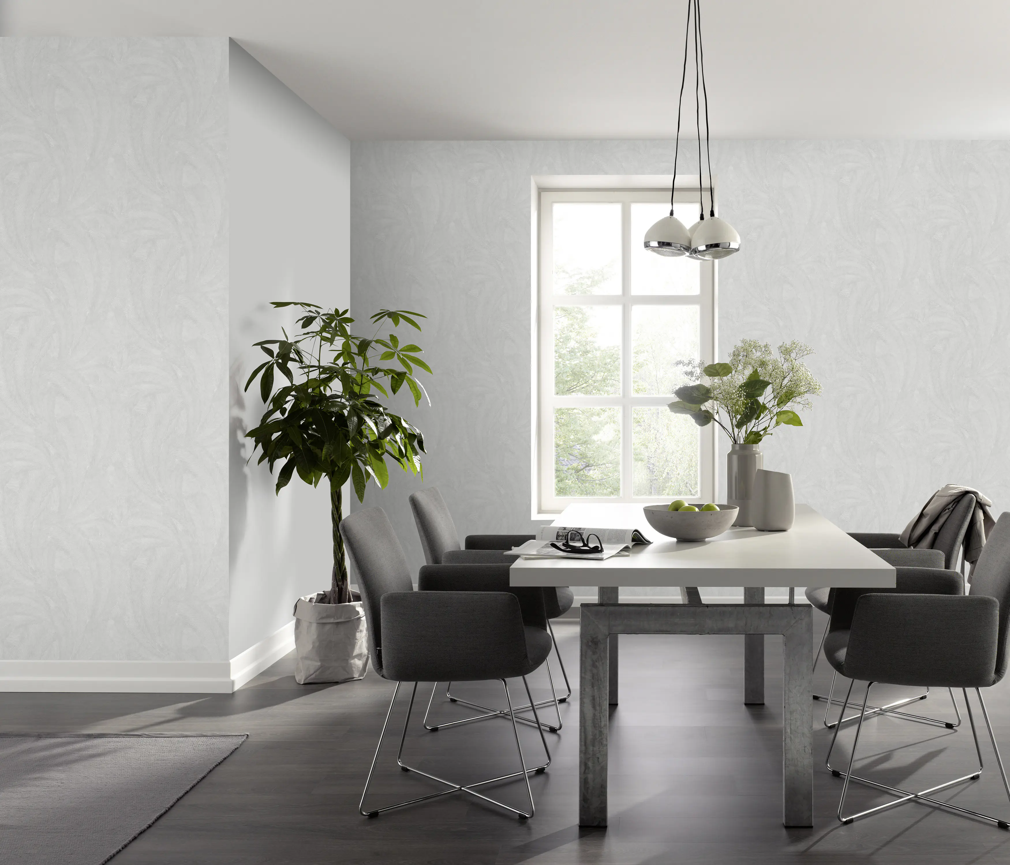 Erismann Vliestapete Ploom Floral grau 10,05 x 0,53 m