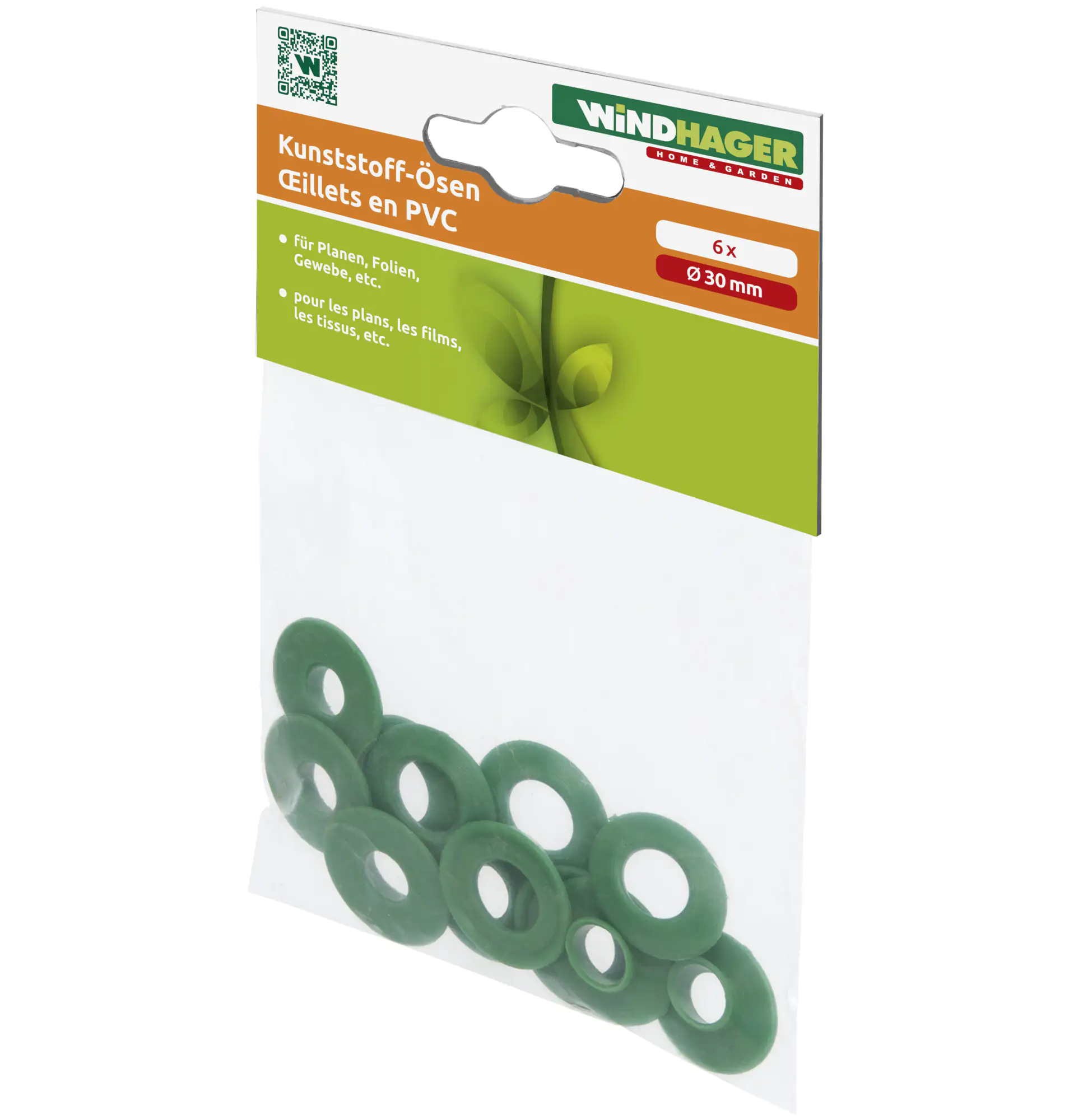 Windhager Kunststoffösen 6 Stück