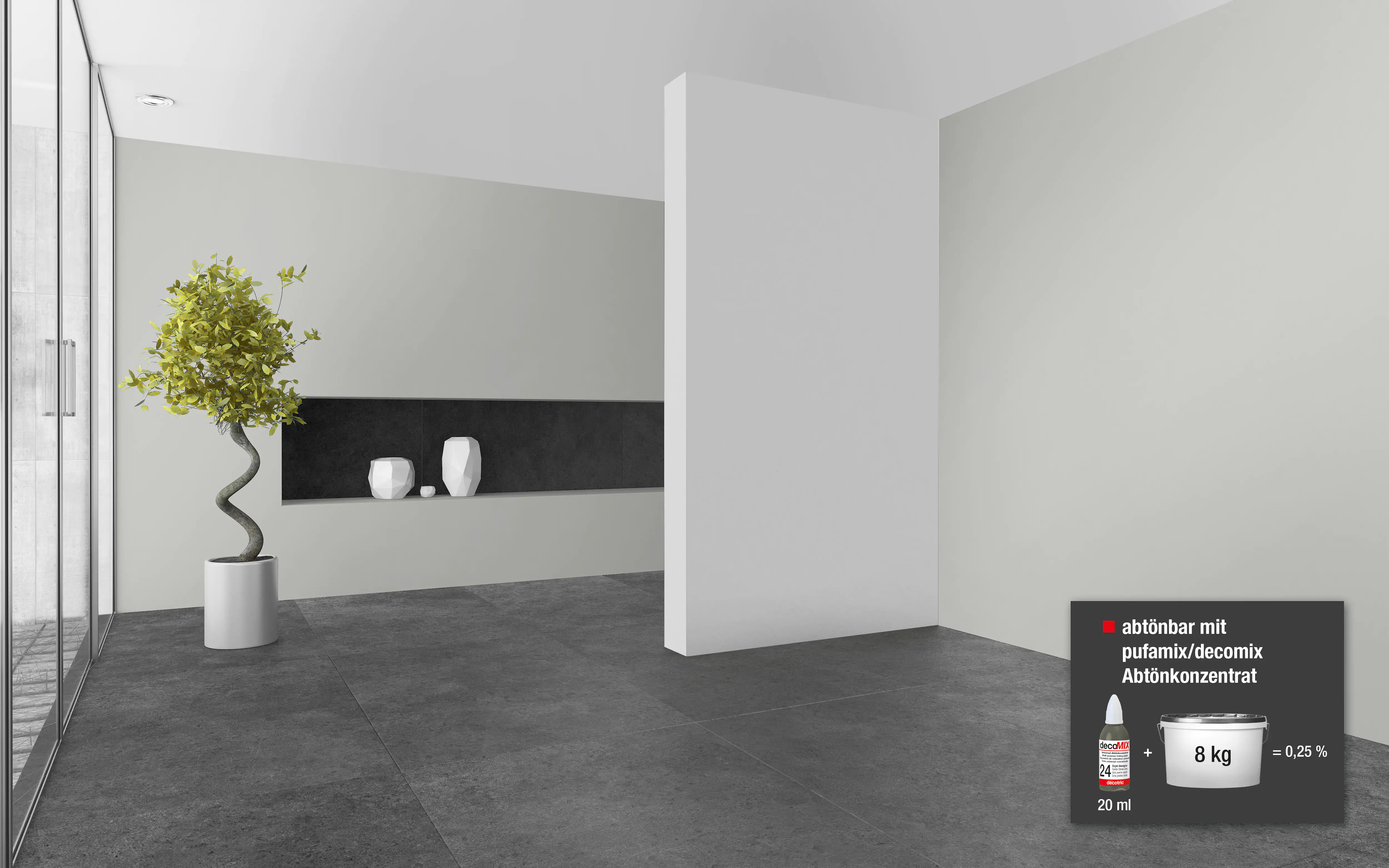 Decotric Abtönkonzentrat 20 ml steingrau