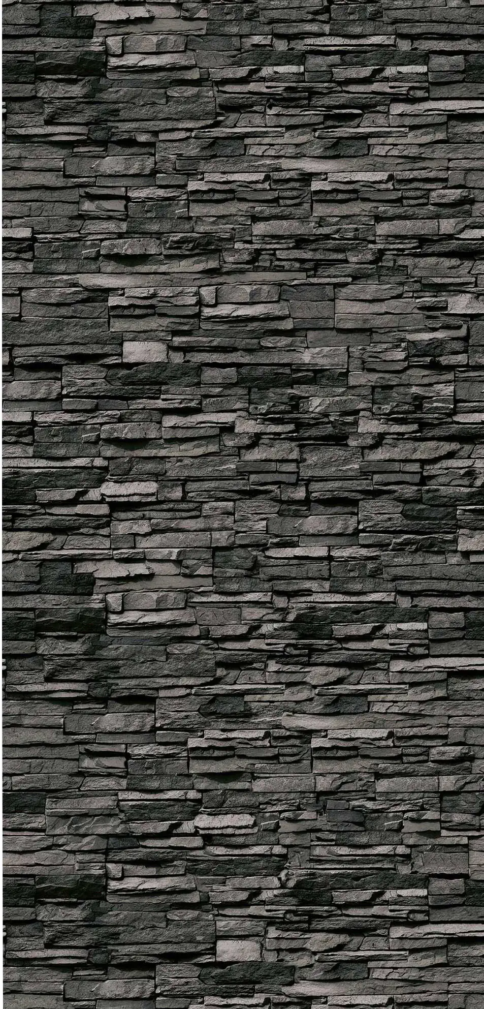 Breuer Duschrückwand Mauer-Optik dunkel Dekor 150 x 255 x 0,3 cm