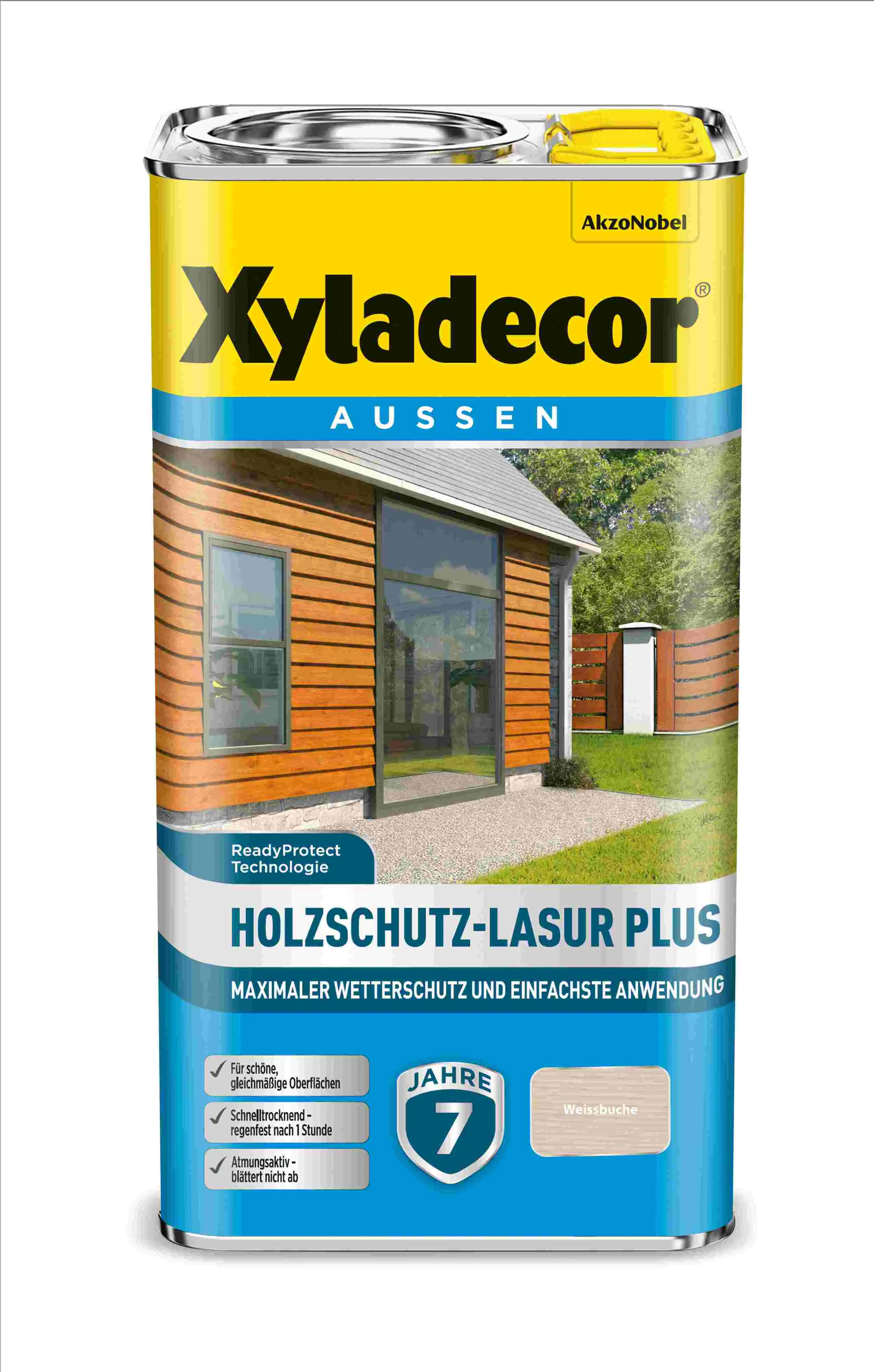 Xyladecor Holzschutz-Lasur 4 L weißbuche Plus Xyladecor Holzschutz-Lasur 4 L weißbuche Plus