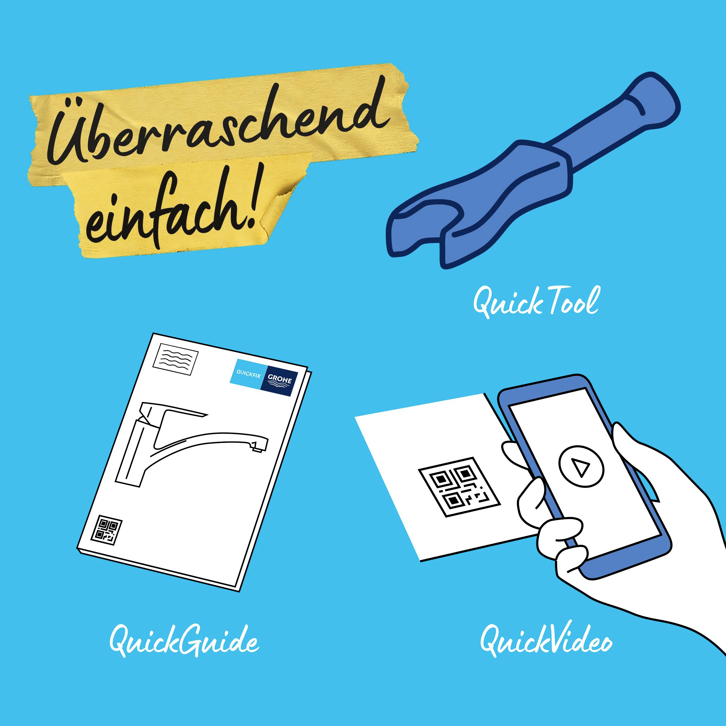 Grohe Spültischarmatur Swift verchromt 