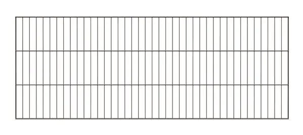 Alberts Einstab-Gittermatte Garden 2 m 75 cm hoch Typ 8/6/4 anthrazit