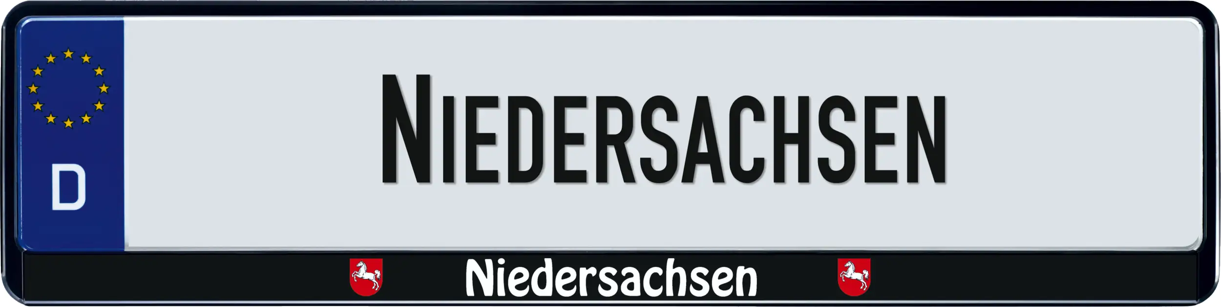 Hermann Schütz Design Kennzeichenrahmen Bundesland Niedersachsen
