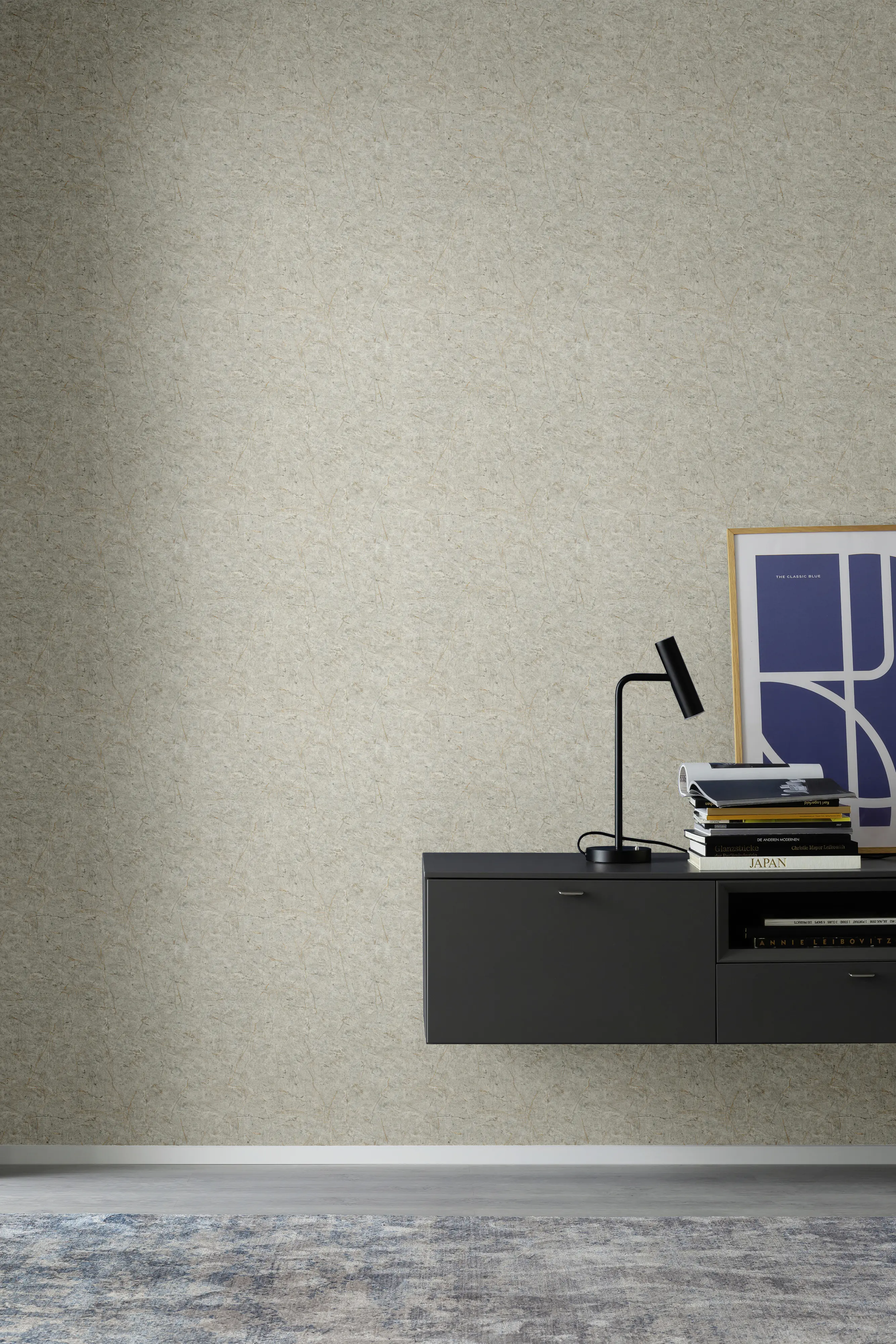 Schöner Wohnen Vliestapete Marmor hellgrau 10,05 x 0,53 m