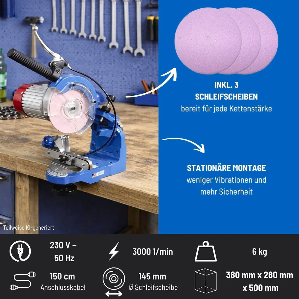 Güde Sägekettenschärfgerät P 2501 S
