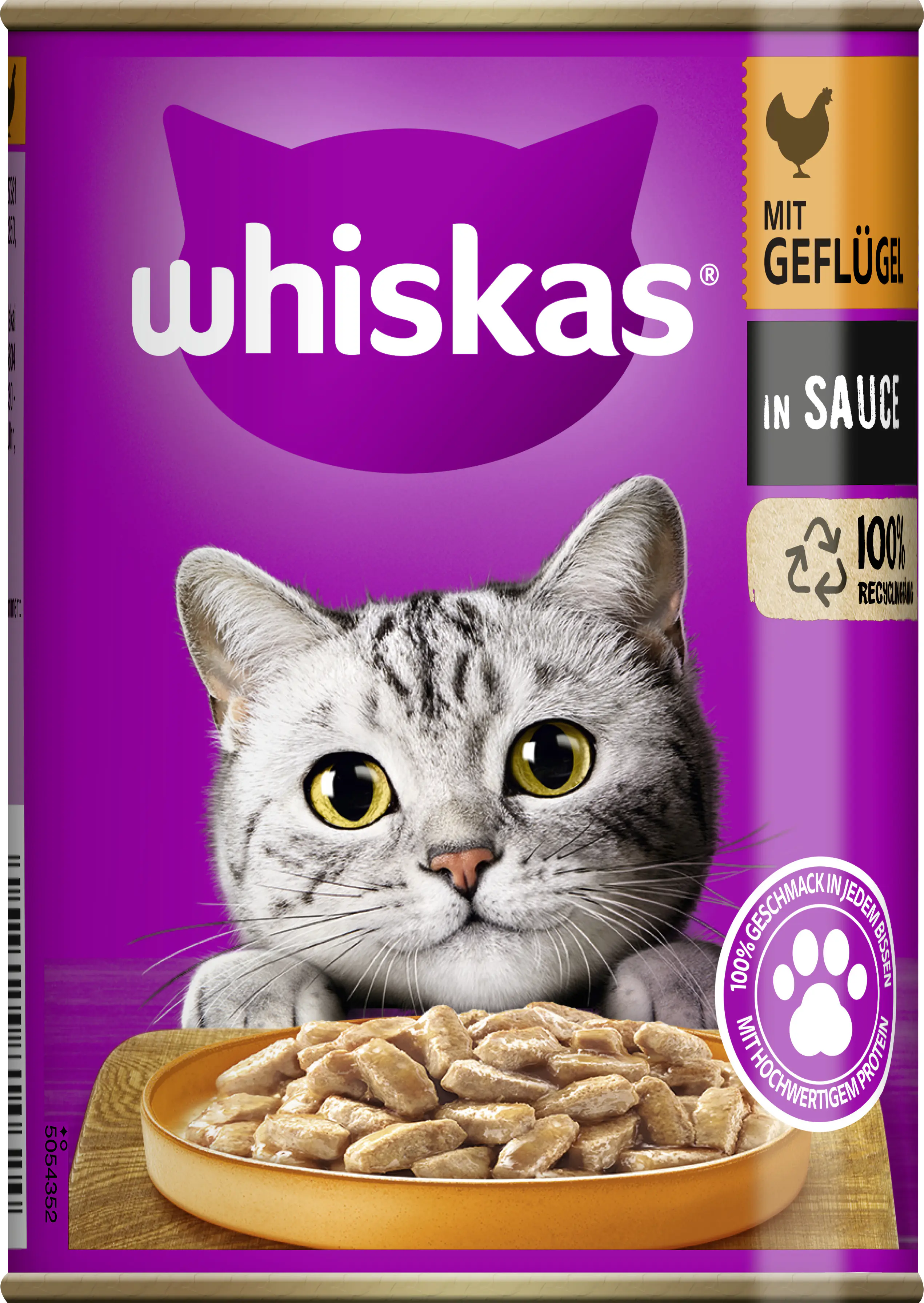 Whiskas Dose mit Geflügel in Sauce 400 g