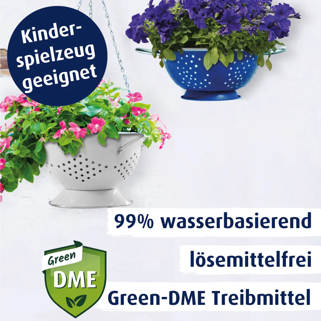 belton free Lackspray AQUAcolours 400 ml enzianblau hochglanz