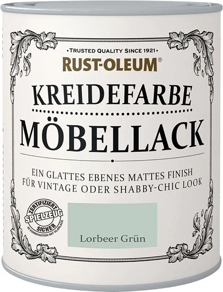 Rust-Oleum Kreidefarbe Möbellack 125 ml lorbeer grün