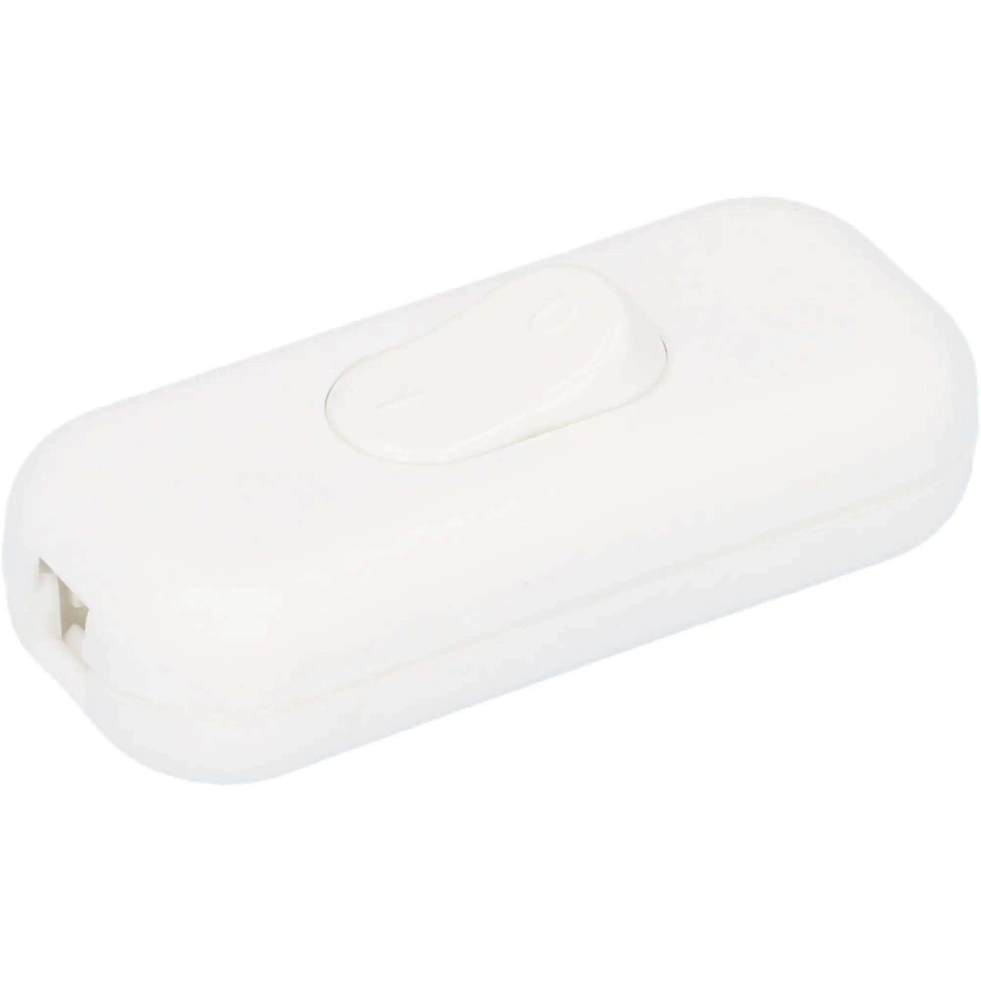 Schnur-Zwischenschalter 1p 250V 2A weiß Schnur-Zwischenschalter 1p 250V 2A weiß