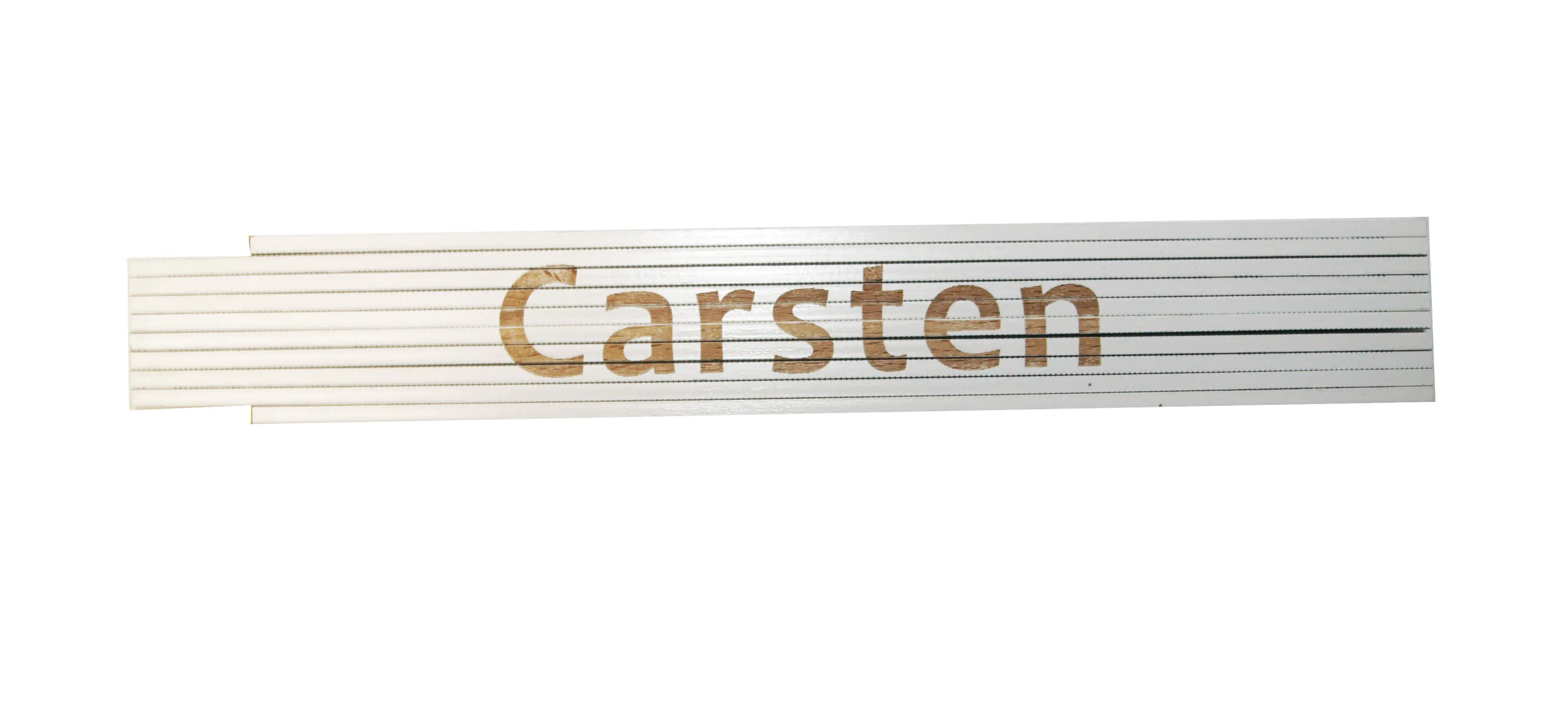 Zollstock Carsten 2 m weiß
