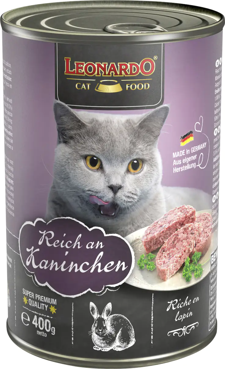 Leonardo Reich an Kaninchen 400 g