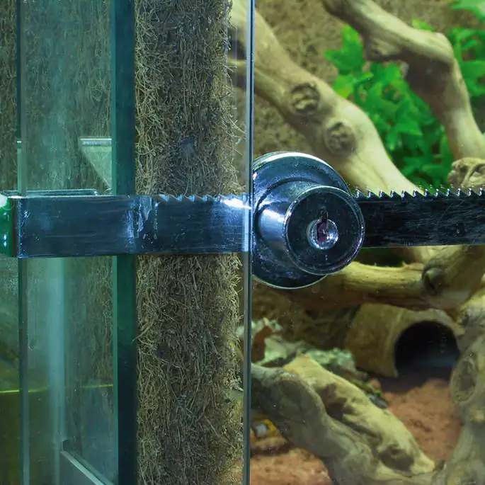 JBL TerraSafe Schloss für die Terrarienscheibe