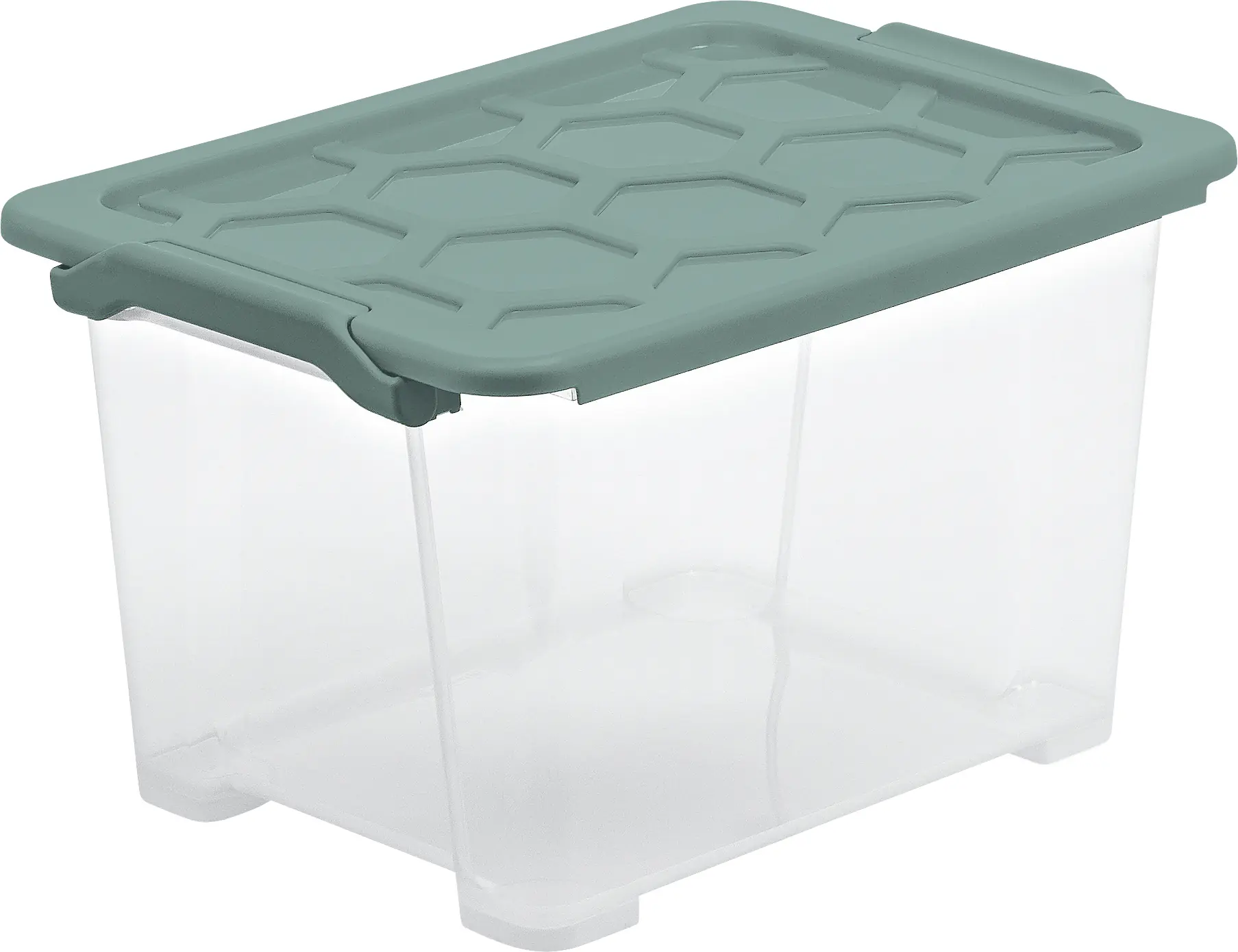 Rotho Aufbewahrungsbox EVO Safe inkl. Deckel 15 L Mistletoe grün Rotho Aufbewahrungsbox EVO Safe inkl. Deckel 15 L Mistletoe grün