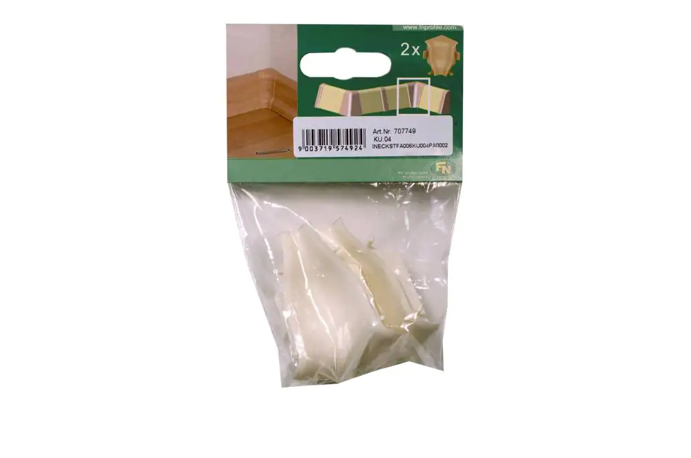 Inneneck für Kunststoffleiste KU.04 weiß