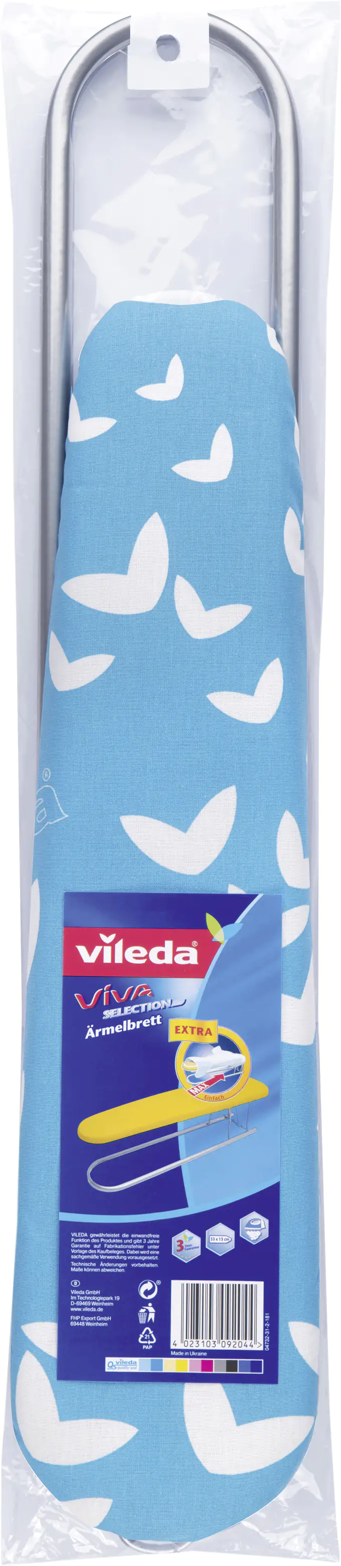 Vileda Ärmelbrett Viva Selection XS 53 x 13 cm Vileda Ärmelbrett Viva Selection XS 53 x 13 cm