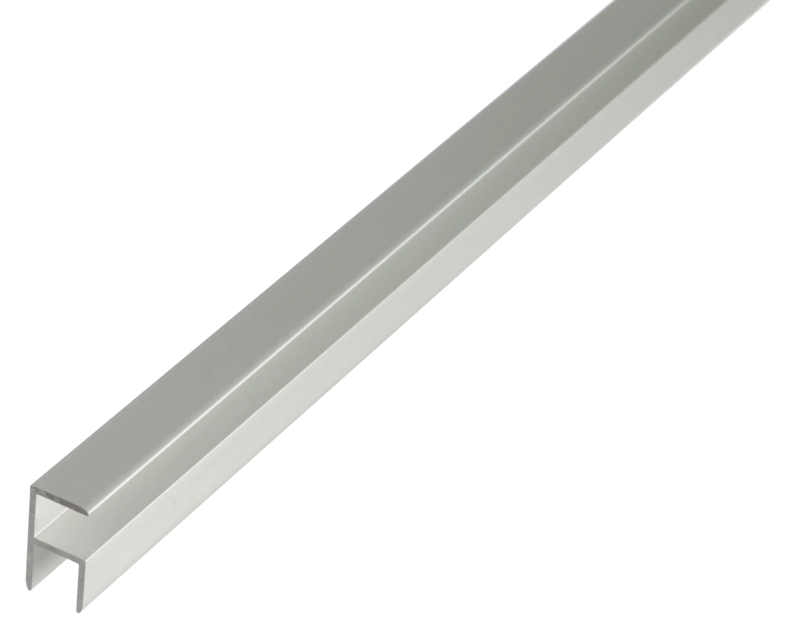 Alberts Eckprofil Aluminium eloxiert 19,5 x 38,9 x 1,8 mm x 2 m selbstklemmend