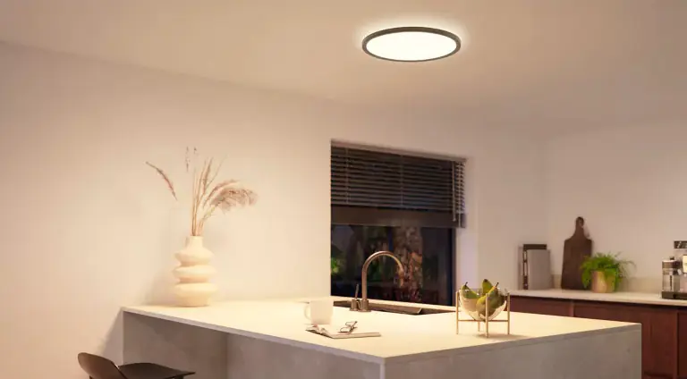 Philips Hue LED Deckenleuchte Tento rund schwarz Ø 42,1 cm warmweiß-kaltweiß Philips Hue LED Deckenleuchte Tento rund schwarz Ø 42,1 cm warmweiß-kaltweiß