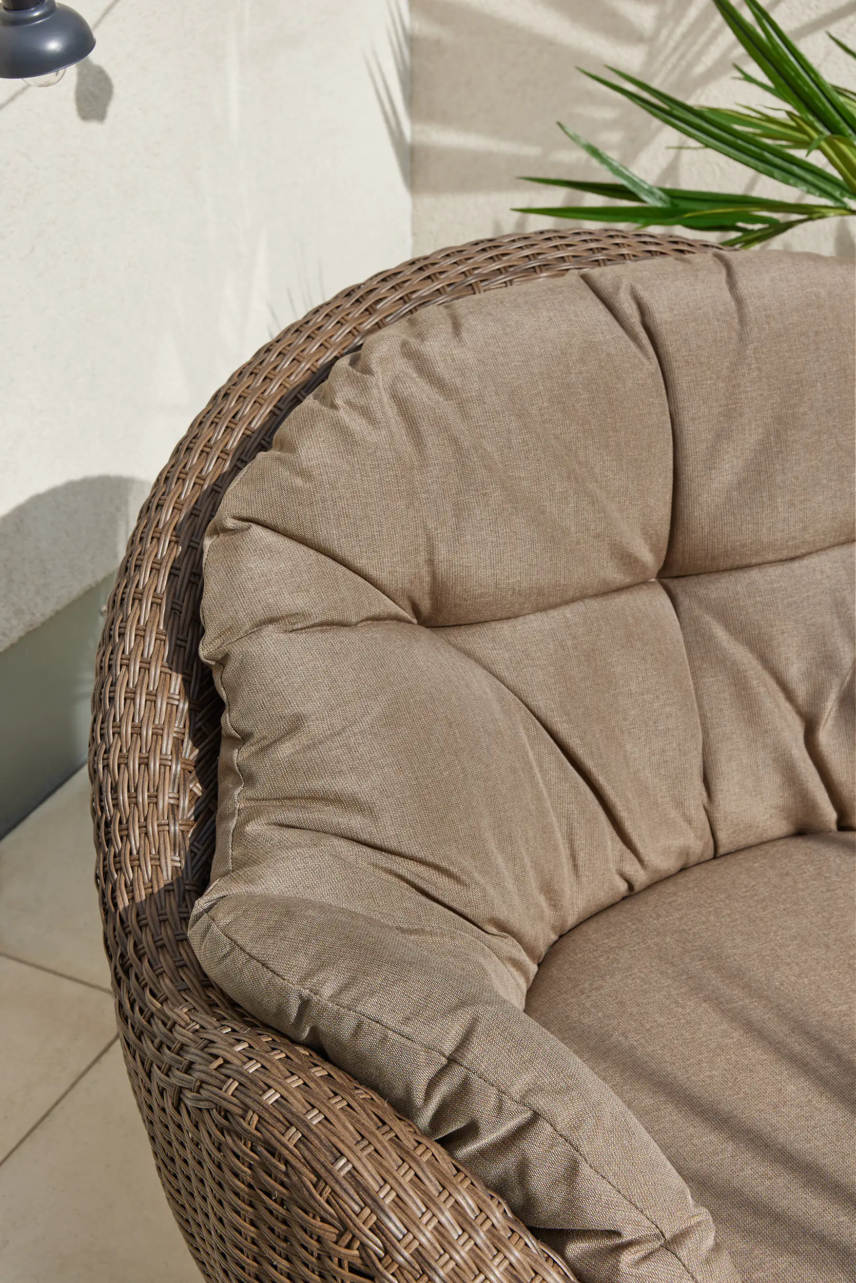 4333692415460_06 Primaster Loungesessel Freedom inkl. Hocker und Beistelltisch