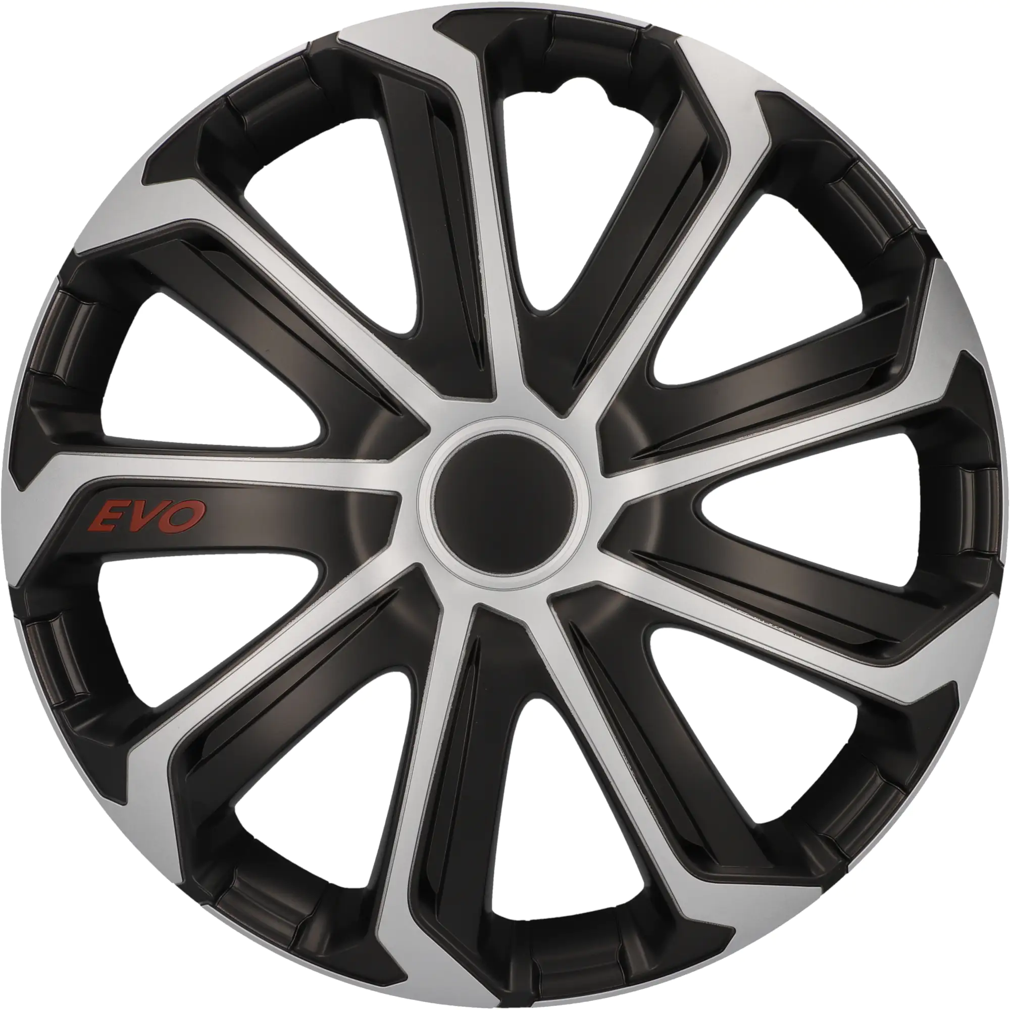 Cartrend Radzierblende EVO 35 cm 35 cm (14 Zoll) silber schwarz 4 stück Cartrend Radzierblende EVO 35 cm 35 cm (14 Zoll) silber schwarz 4 stück