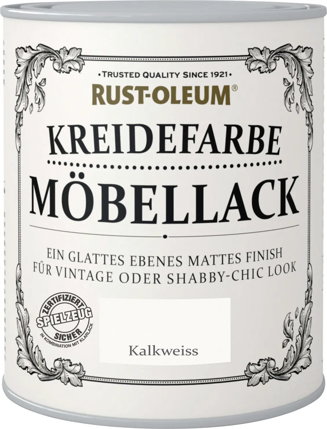 Rust-Oleum Kreidefarbe Möbellack 750 ml kalkweiß