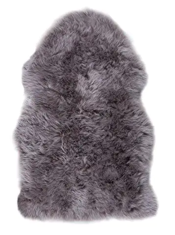 4002398256331 Schaffell natur schlamm, ca. 60 x 85 cm