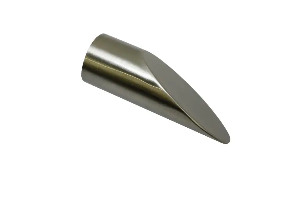 Gardinia Endknopf Elypse zu Stilprogramm Chicago, Ø 20 mm edelstahl-optik