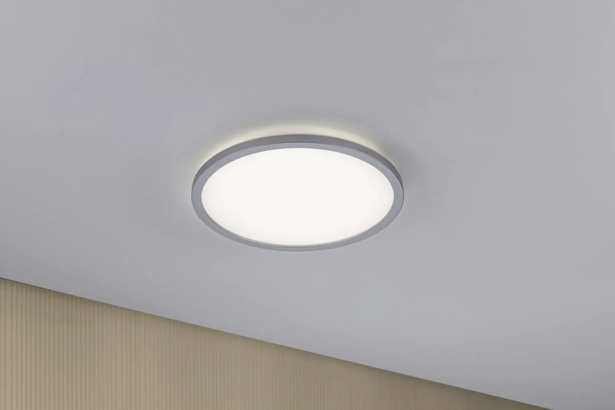 Paulmann LED Panel Atria Shine chrom-matt Ø 29,3 cm warmweiß