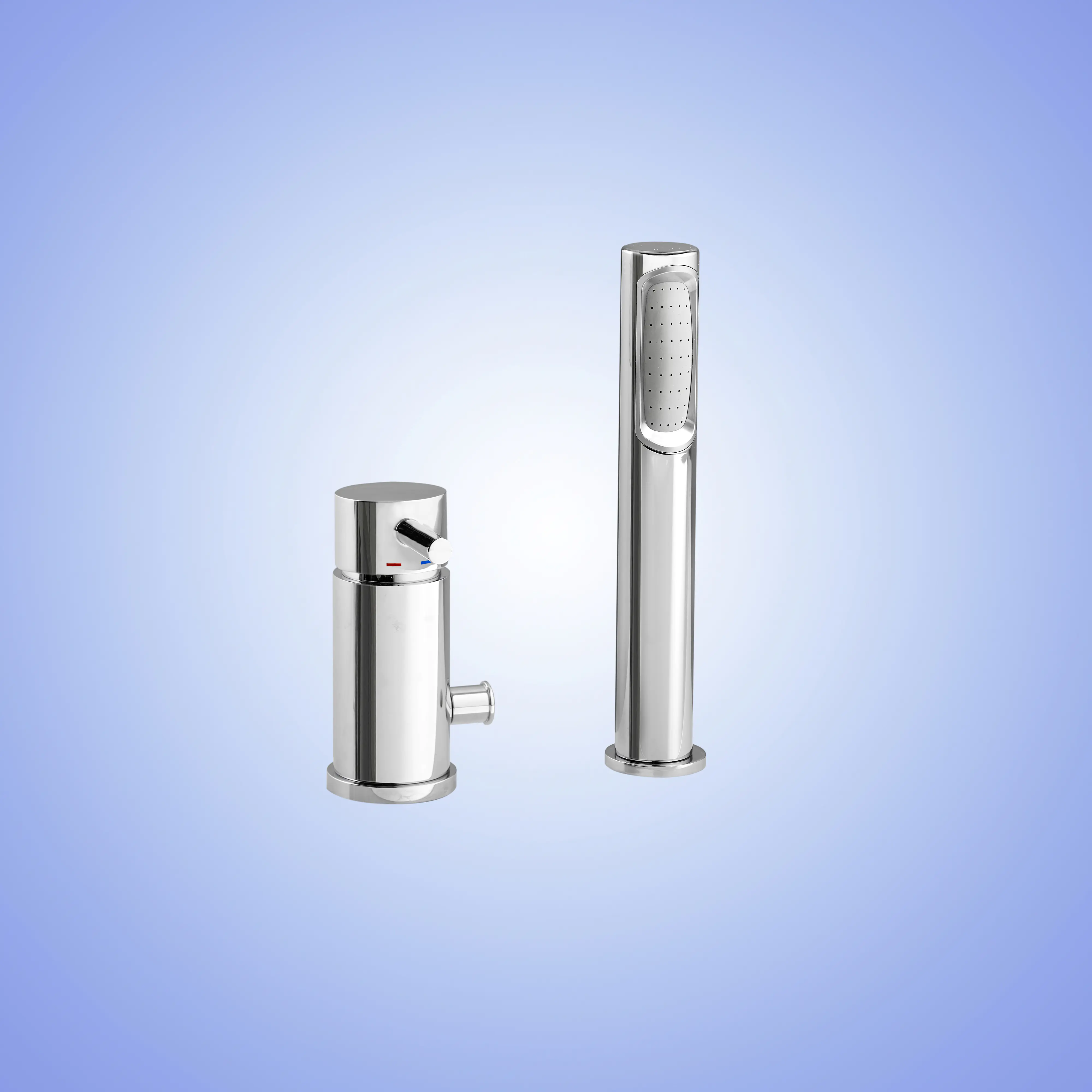 Ottofond 2-Loch-Wannenrandarmatur S2000