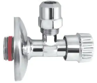 Primaster Eckventil 1/2" x 3/8" chrom mit Dichtung