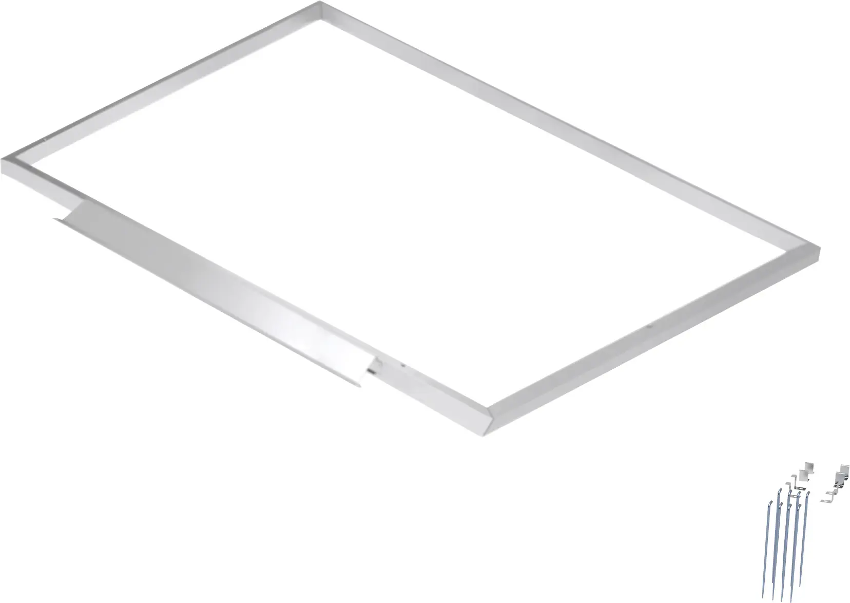 Floraworld Bodenrahmen für Gerätehaus verzinkt 151 x 90 cm 