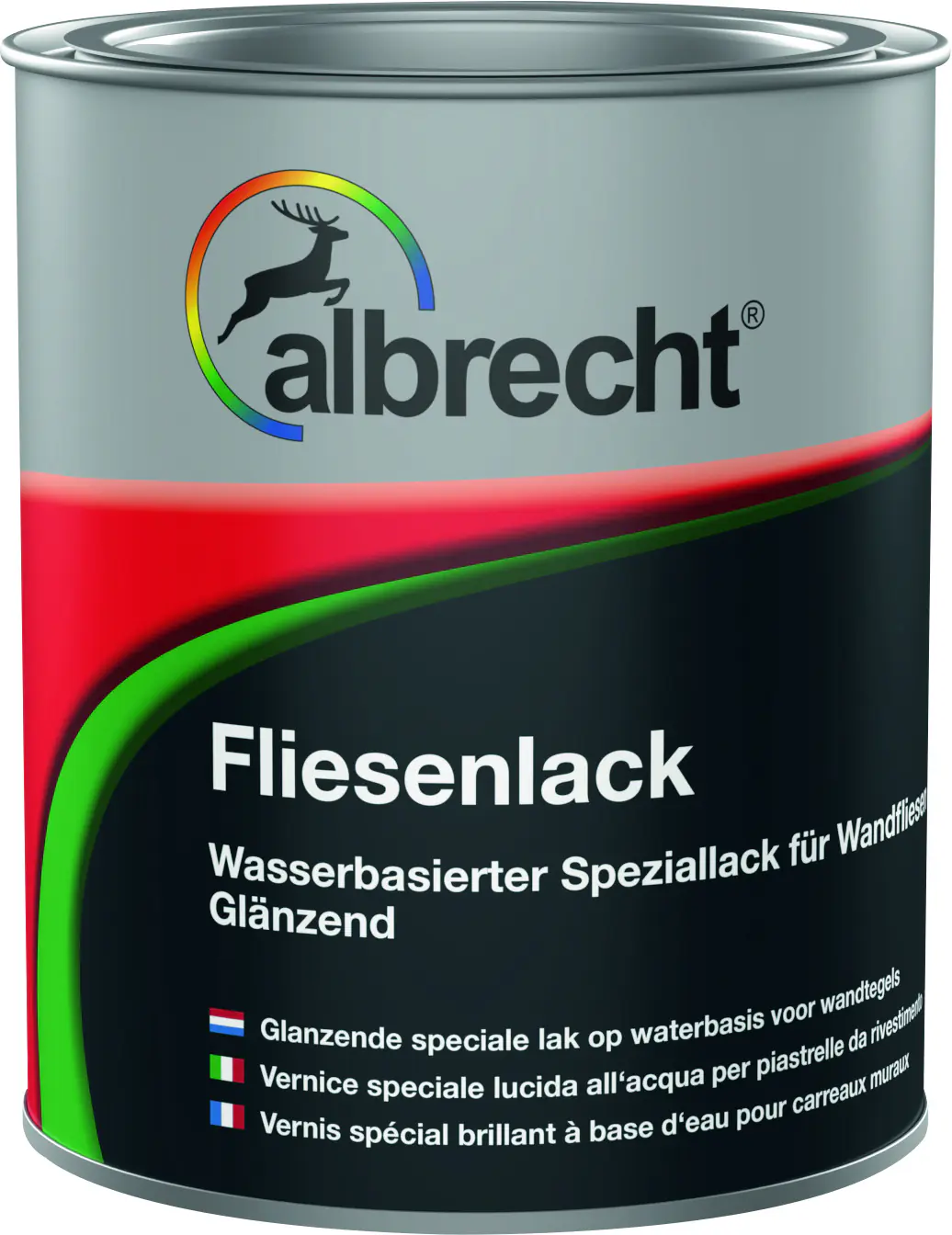 Albrecht Fliesenlack 750 ml lichtgrau glänzend